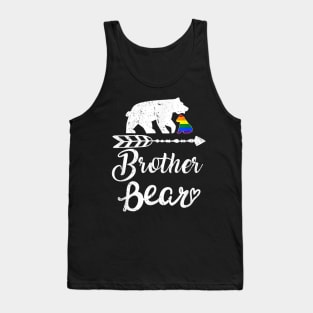 Brother Bear Lgbt Christmas Rainbow Pride Gay Lesbian Tank Top